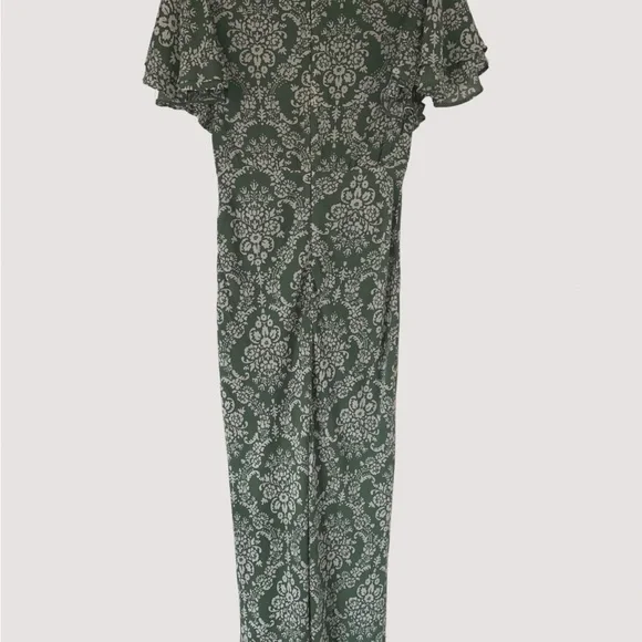 Abercrombie & Fitch Ruffle Sleeve Slip Dress - Picture 2 of 7